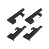 Hailo Set Stufenseitenteile (2 x links, 2 x rechts), Farbe: schwarz 9915511