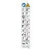 KRAUSE Aufkleber Benutzerinformation mit Klassifizierung für Leitern und Tritte - 5 Stück
