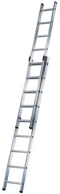 Hailo Leiter Alu ProfiStep duo Schiebeleiter 2x18 - 7218001