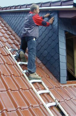KRAUSE Dachleiter Holz L�nge 5,05 m 18 Spr. - 804457