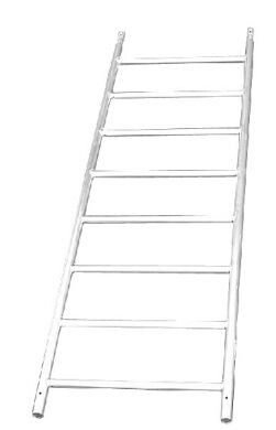 Vertikalrahmen 2,00 x 0,65 m f�r ClimTec-Ger�ste - 715012