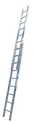KRAUSE Leiter Fabilo Schiebeleiter 2x9 Sprossen - 120540