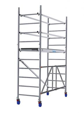 KRAUSE ProTec XS Faltger�st AH 3,80 m mit h�henverst. Rollen - 920157