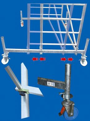 Ger�st KRAUSE ProTec 2.0 Alu Fahrger�st AH 12,30 m - 910202
