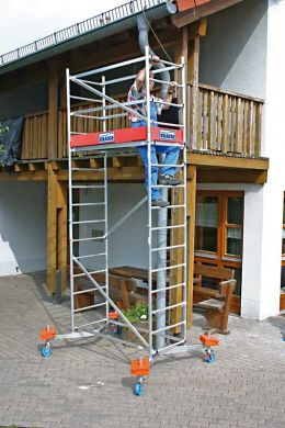Ger�st KRAUSE ClimTec AH 7,00 m & Rollen 125 mm - 710529