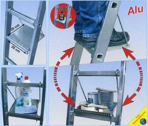Tritt/Ablage f�r KRAUSE Leitern - 122063