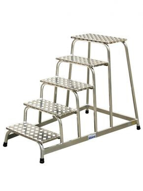 KRAUSE Tritt Montagetritt Alu 5-stufig - 805058