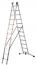 Hailo Sprossenleiter ProfiStep combi Mehrzweckleiter 2x12