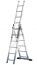 Hailo ProfiStep combi Kombileiter 3x6