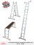 KRAUSE Gelenkleiter Multimatic 4x3 Sprossen
