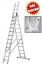 Hailo ProfiStep combi Kombileiter 3x12 & gratis Tritt SPARSET