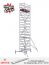 Ger�st KRAUSE Stabilo Serie 10 2,0 AH 8,40 m