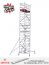 Ger�st KRAUSE ProTec 2.0 Alu Fahrger�st AH 8,30 m