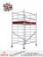 Ger�st KRAUSE ProTec XXL Breitaufbau Arbeitsh�he 4,30 m
