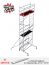 Ger�st KRAUSE ProTec XS Faltger�st AH 7,80 m