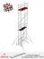 Ger�st KRAUSE ProTec XS Faltger�st AH 9,80 m