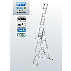 KRAUSE STABILO Vielzweckleiter / 3x12 Sprossen/Stufen | TRBS-konform