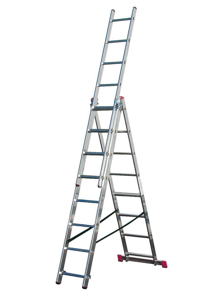 KRAUSE CORDA Vielzweckleiter 3x8 Sprossen
