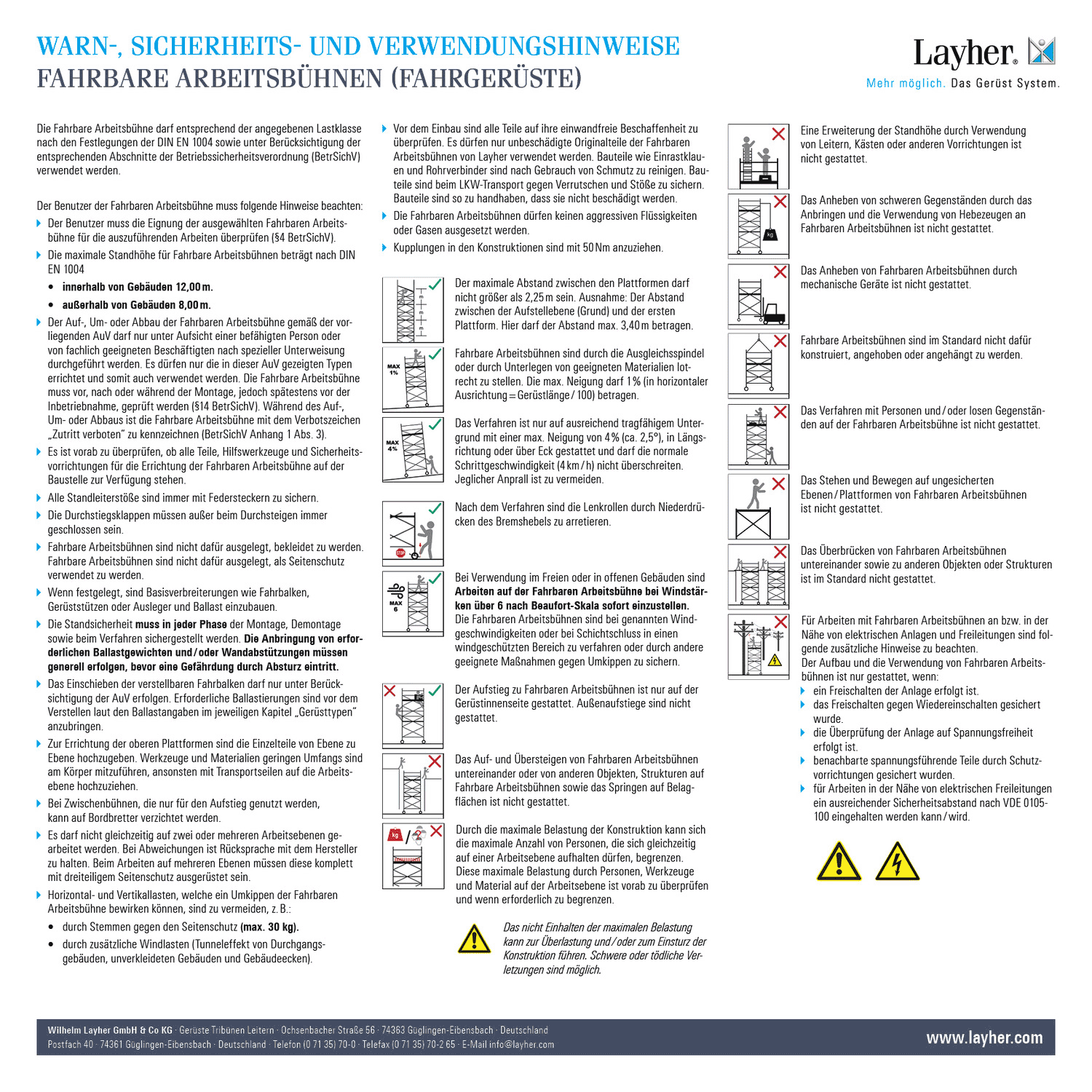 GPSR Sicherheitshinweis