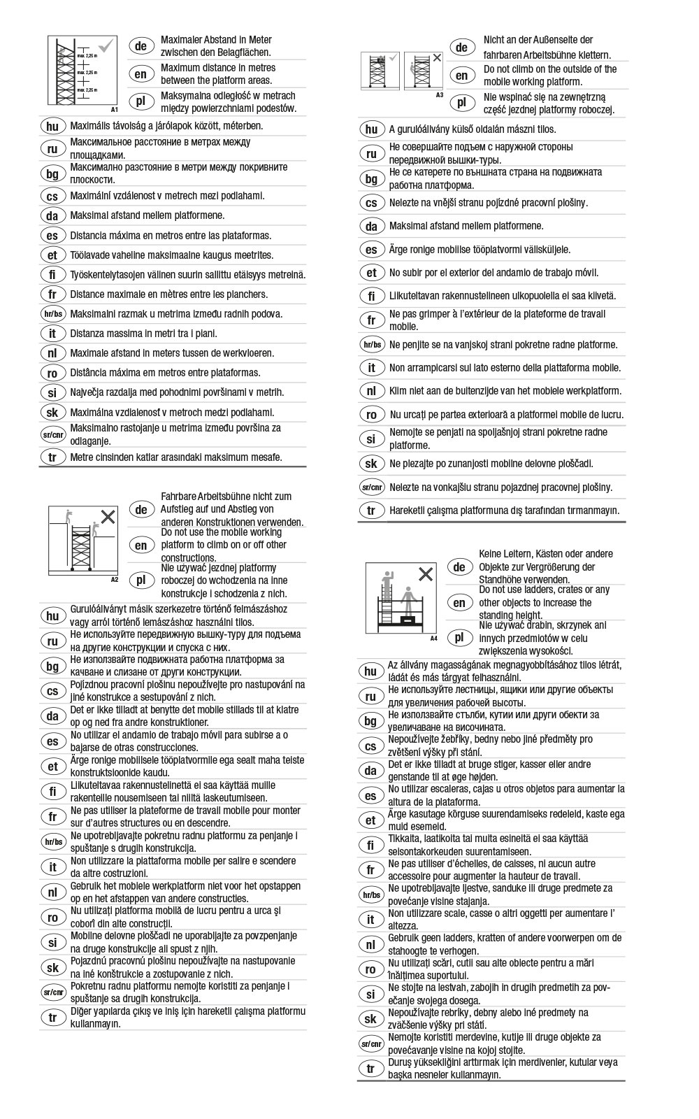 GPSR Sicherheitshinweis