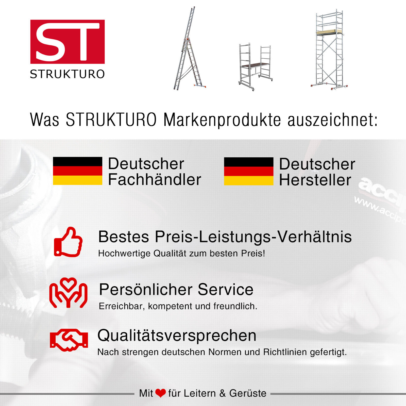 Was zeichnet STRUKTURO Markenprodukte aus