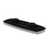 GÜNZBURGER nivello®-Fußplatte für glatte Untergründe | passend für Holmhöhe 58 mm & 73 mm | 2er-Set