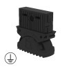 GÜNZBURGER nivello®-Innenschuh elektrisch ableitfähig | Holmabmessung: 73x25 mm | 2er-Set