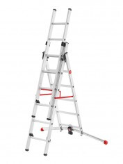 Hailo S100 ProfiLOT - Kombileiter 2x6 + 1x5 Sprossen (gefertigt nach neuer Norm)