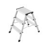 Hailo D60 StandardLine - Doppelstufen-Trittleiter 2x3 Stufen
