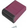 KRAUSE CORDA Traversenfußkappe 64x25 mm | Farbe: Violett