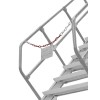 KRAUSE Sicherungskette aus Stahl / Farbe: rot/weiß