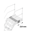 Podestverlängerung 225 mm - Stufenbreite 1,00 m