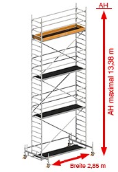 Layher Fahrgerüst Uni Standard