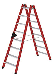 MUNK Günzburger GFK-Alu Stufen-Stehleiter / TRBS 2121-2