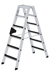 MUNK Günzburger Stufen-Doppel-Stehleiter / TRBS 2121-2