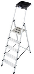 KRAUSE Komfort-Stehleiter Secury mit MultiGrip-System