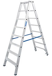 KRAUSE STABILO Profi Stufen-Doppelleiter / TRBS 2121-2