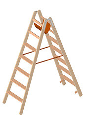 Layher Doppel-Holzleiter / TRBS 2121-2