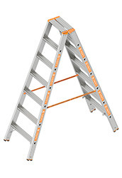 Layher Stufen-Doppel-Stehleiter TOPIC 1043 / TRBS 2121-2