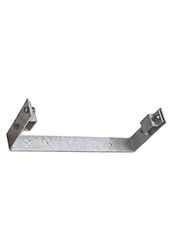 KRAUSE Wandhalter U-Form, starr - Grundplatte 510x60 mm
