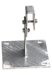 KRAUSE Wandhalter, verstellbar - Grundplatte 200x200 mm
