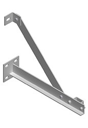 KRAUSE Wandhalter inkl. Zugband, starr