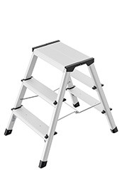 Hailo D60 Doppel-Trittleiter