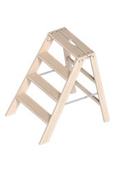 Layher Holz-Stufentritt 1055