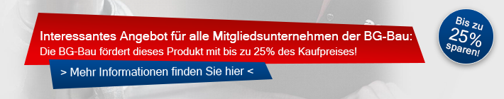 BG Bau Förderung bis zu 25%