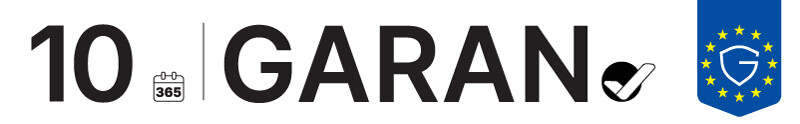 Offizielles GARAN-Label - 10 Jahre Garantie