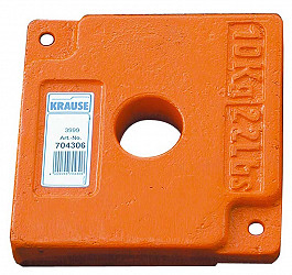 Ballastgewicht 10 kg für KRAUSE-Gerüste Ballastgewicht 10 kg für KRAUSE-Gerüste