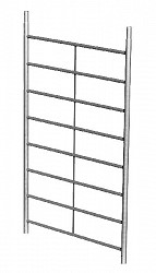 Vertikalrahmen 2 Meter für ProTec XXL-Gerüste Vertikalrahmen 2 Meter für ProTec XXL-Gerüste