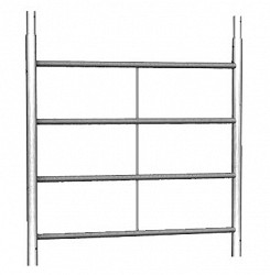 Vertikalrahmen 1 Meter für ProTec XXL-Gerüste Vertikalrahmen 1 Meter für ProTec XXL-Gerüste