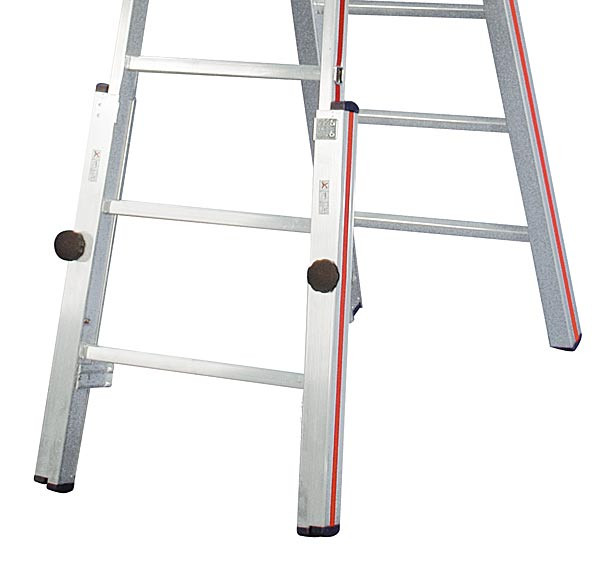 HYMER Holmverlängerungsset für Sprossen-Doppelleiter 6023